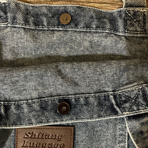 NWT Denim Tote Bag - Picture 4 of 5